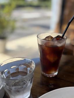 真夏のアイスコーヒー 真夏のアイスコーヒー コーヒー,アイスコーヒー,珈琲の写真素材