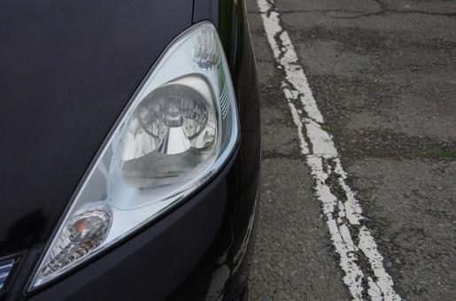 ヘッドライト ヘッドライトの写真