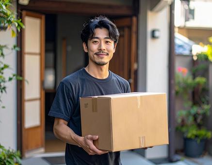 日本人の引っ越しシーン#2 日本人の引っ越しシーン#2の写真