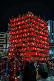 久喜提燈祭り 久喜提燈祭り 久喜提燈祭り,天王祭,祭りの写真素材