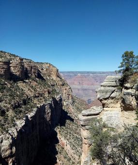 世界自然遺産グランドキャニオン3 世界自然遺産グランドキャニオン3 グランドキャニオン,ブライトエンジェルトレイル,トレッキングの写真素材