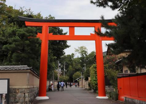 賀茂御祖神社(下鴨神社)一の鳥居 賀茂御祖神社(下鴨神社)一の鳥居 賀茂御祖神社,下鴨神社,一の鳥居の写真素材