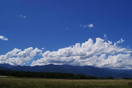 夏の景色 夏の景色の写真