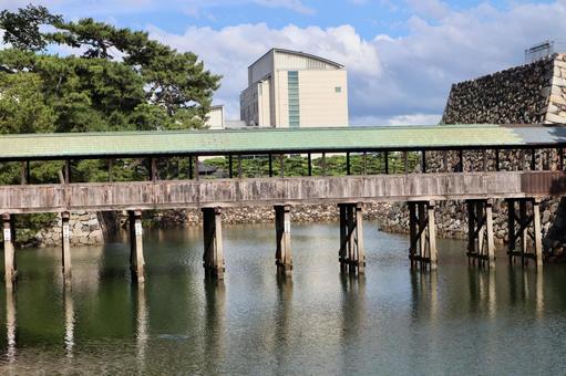 鞘橋 史跡高松城跡玉藻公園 鞘橋 史跡高松城跡玉藻公園の写真