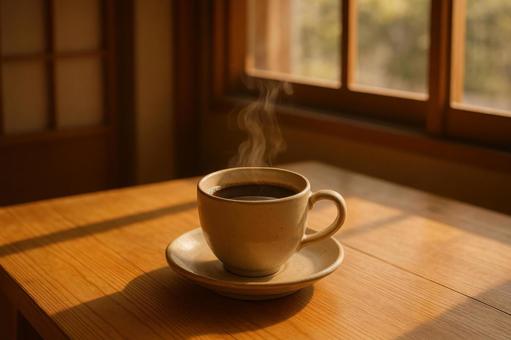 モーニングタイムのコーヒー モーニングタイムのコーヒーの写真