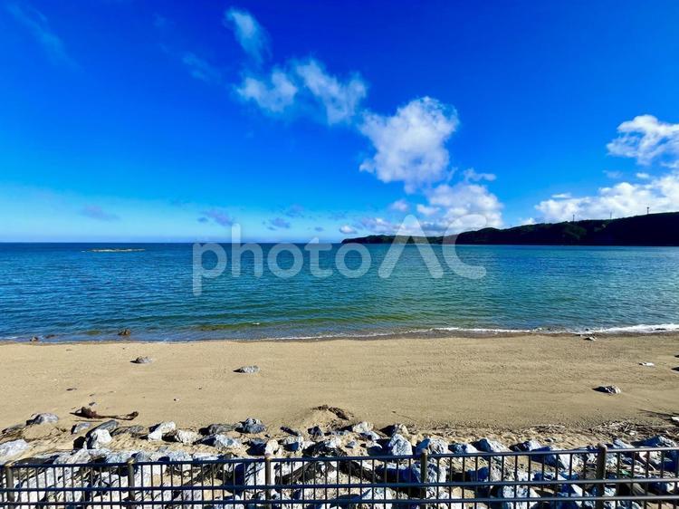 やんばるの海 海,ビーチ,自然の写真素材