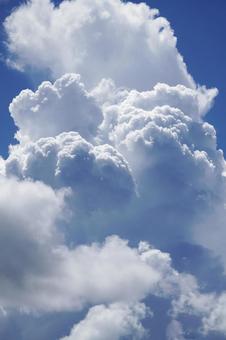 夏の入道雲 夏の入道雲の写真
