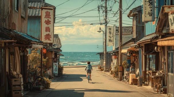 地方都市の日常風景 地方都市の日常風景の写真