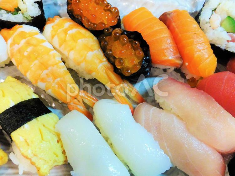 握り寿司３ 寿司,握りずし,和食の写真素材