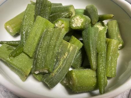 オクラ オクラ オクラ,野菜,食べ物の写真素材