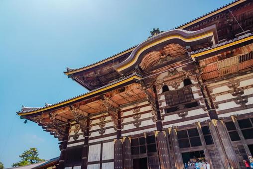 Photo, nara, temple, a temple, 