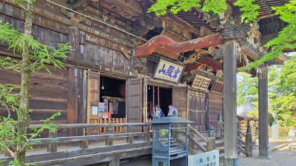 坂東33観音 11番 安楽寺 本堂 坂東33観音 11番 安楽寺 本堂 安楽寺,岩殿山,本堂の写真素材