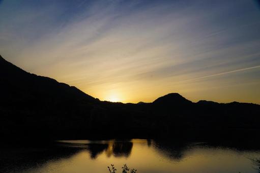 夕暮れ 夕暮れの写真