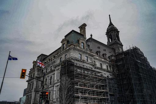 Old Town Hall under restoration, JPG