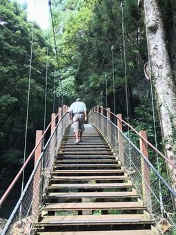 吊橋樓梯, JPG 吊橋樓梯, 吊橋樓梯, 吊橋, 登山客, JPG