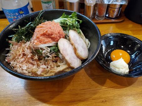 まぜそば まぜそば,ラーメン,うまいの写真素材