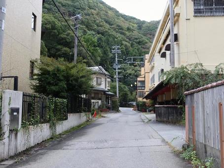 会津若松 東山温泉 温泉街 会津若松 東山温泉 温泉街 会津若松,東山温泉,原滝の写真素材