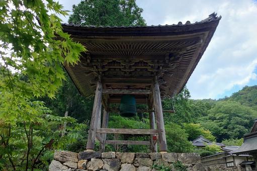 福井県-明通寺-鐘楼 福井県-明通寺-鐘楼 明通寺,寺,棡山の写真素材