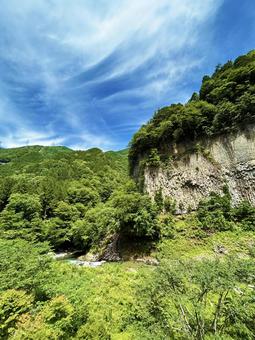 Photo, sky, ryotekyo gorge, chuan, 