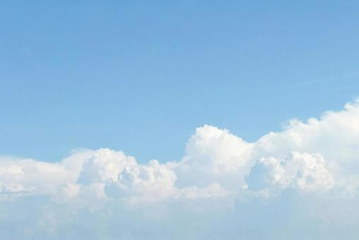 青空と入道雲 青空と入道雲 夏,空,入道雲の写真素材