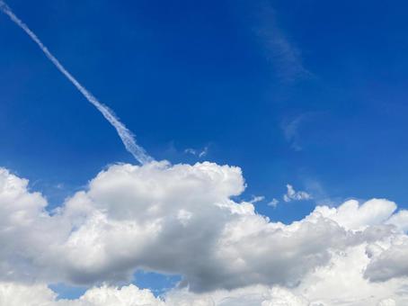 夏空 夏空の写真