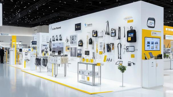 業務用モバイルデバイス専門店の展示会 業務用モバイルデバイス専門店の展示会の写真