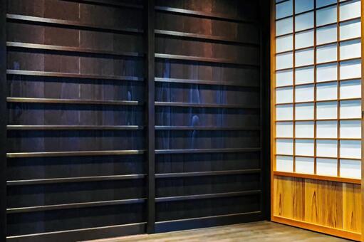 日本の伝統的な美しい和室 和室,障子,戸の写真素材