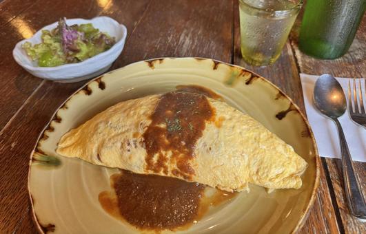 オムライスの写真