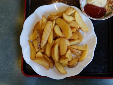 熊谷 ポテトフライ 熊谷,ポテトフライ,フライドポテトの写真素材
