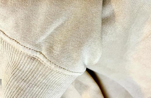 薄茶色の布素材 布,テクスチャ,茶色の写真素材