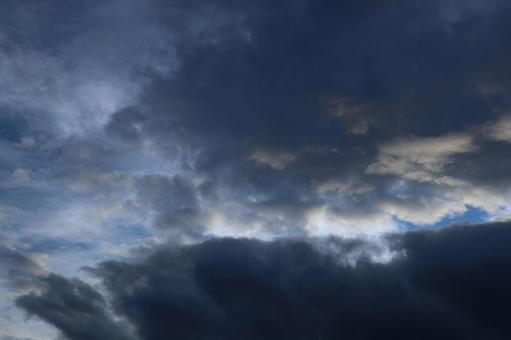 夕空 夕空の写真