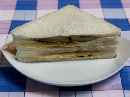 サンドイッチ パン,食パン,朝食の写真素材