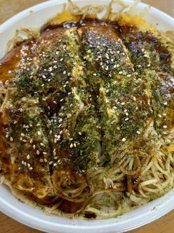 広島風お好み焼き 広島風お好み焼き の写真