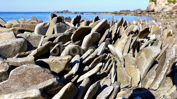 長崎県壱岐市の龍蛇浜（りゅうだはま） 龍蛇浜,りゅうだはま,柱状節理の写真素材