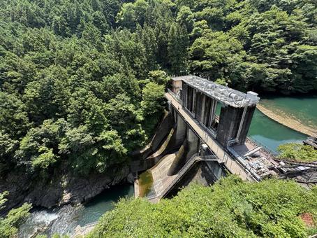 ダム ダム 白丸ダム,白丸調整池ダム,ダムの写真素材