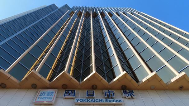 近鉄四日市駅 駅ビル 近鉄名古屋線 近鉄四日市駅 駅ビル 近鉄名古屋線 近鉄四日市駅,近鉄,近畿日本鉄道の写真素材