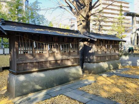 船橋大神宮　意富比神社　境内社 船橋大神宮,意富比神社,千葉県船橋市の写真素材