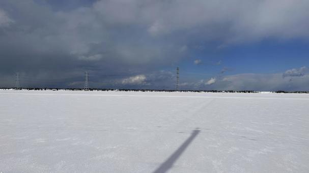 Snow scene in Niigata Prefecture 1, JPG