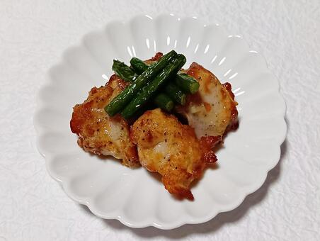 スパイシーチキン チキン,おつまみ,おかずの写真素材