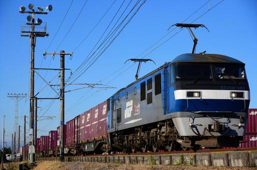 到達貨運站的貨運列車, JPG 到達貨運站的貨運列車, 鐵路, 貨物列車, 貨站, JPG