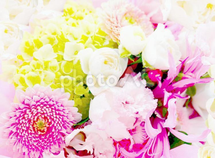花　花束　ブーケ　ピンク 花束,ブーケ,明るいの写真素材