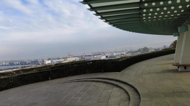港の見える丘公園 横浜,山手,港の見える丘公園の写真素材