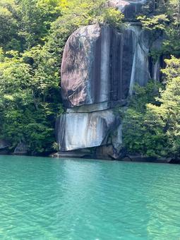 岩場6 岩場6 岩,石,水辺の写真素材