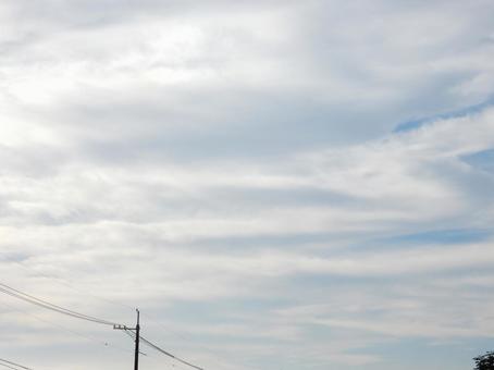 【空の写真】秋空 【空の写真】秋空の写真