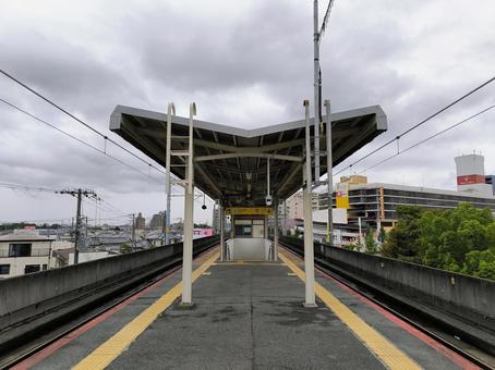 JR播但線、野里駅、ホーム JR播但線、野里駅、ホーム jr,jr西日本,播但線の写真素材