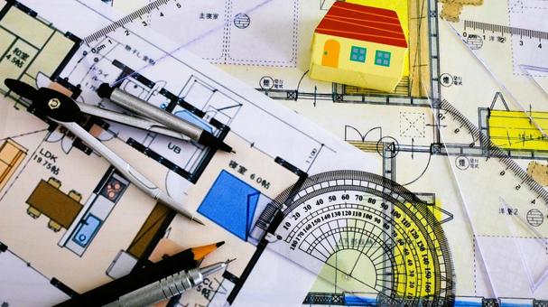 マイホーム 住宅設計 間取り図 マイホーム 住宅設計 間取り図 マイホーム,住まい,間取り図の写真素材
