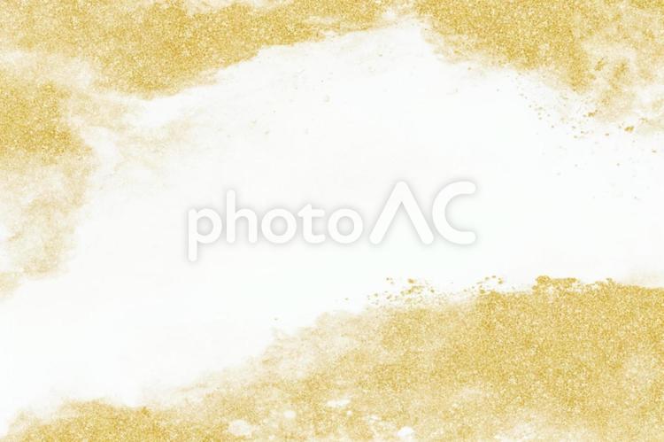 和紙の背景テクスチャ・年賀状の素材 和紙,金,ゴールドの写真素材