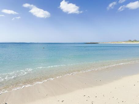 透明な海 海,ビーチ,浜辺の写真素材