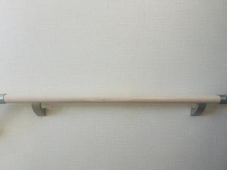 住宅階段手すりと白い壁 インテリア,白い壁,手すりの写真素材