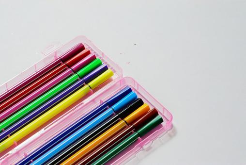 Water-based pen, color pen, color, color, JPG